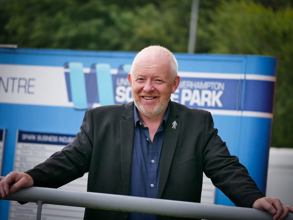 Mark Northall smiling